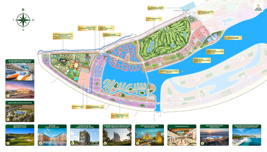 Hệ sinh thái tiện ích đẳng cấp tại Vịnh Tiên Vinhomes